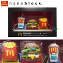 叉叉日貨 麥當勞限定大麥克套餐可樂漢堡薯條河田積木nanoblock玩具公仔模型3入組盒裝 日本正版【AL2277】 0