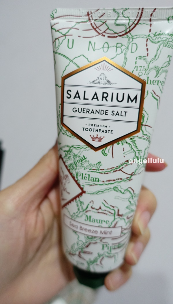 SALARIUM 莎拉瑞敏~精品護齦牙膏 蓋朗德淨海鹽(綠)